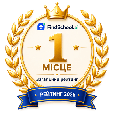 1 мiсце — Загальний рейтинг